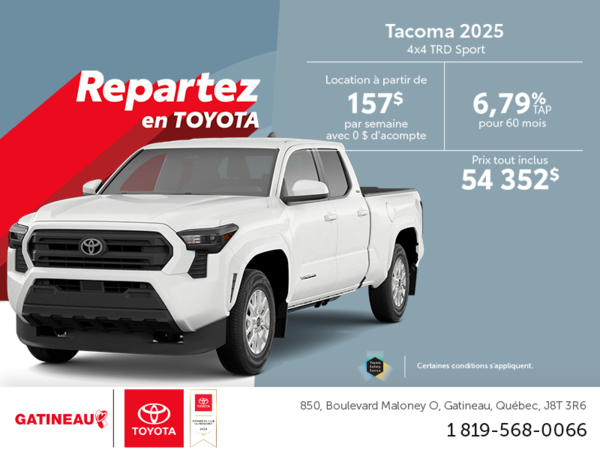 Toyota Tacoma 2025