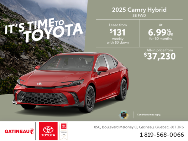 2025 Toyota Camry Hybrid