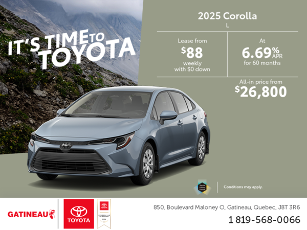 2025 Toyota Corolla