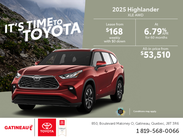 2025 Toyota Highlander