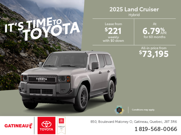 2025 Toyota Land Cruiser