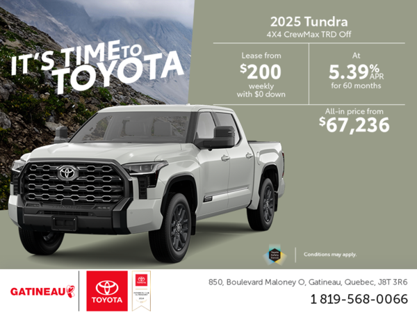 2025 Toyota Tundra