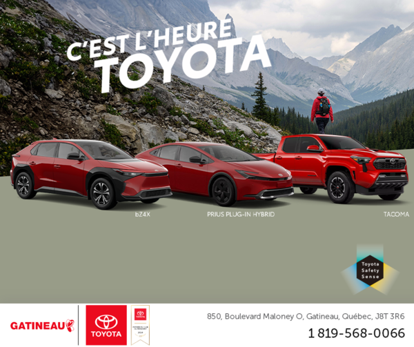 C'est l'heure Toyota!