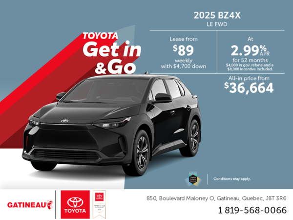 2025 Toyota BZ4X