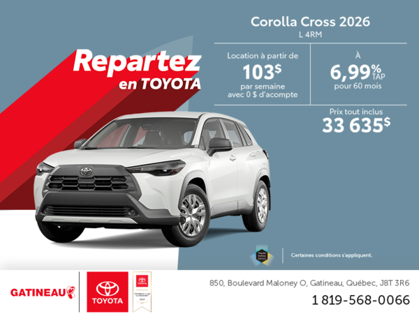 Toyota Corolla Cross 2026