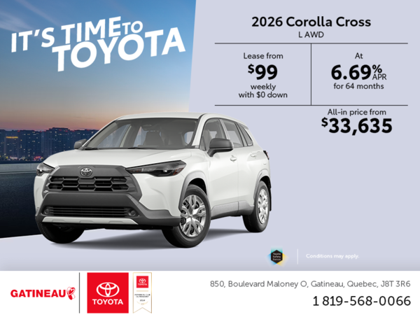 2026 Toyota Corolla Cross