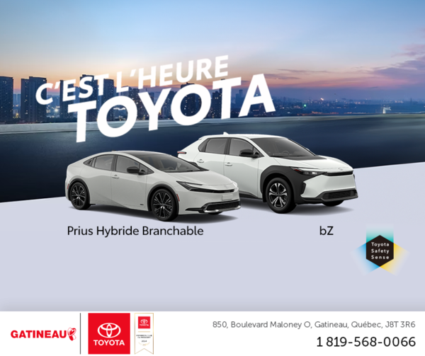 C'est l'heure Toyota!