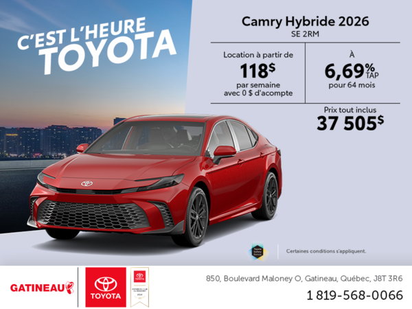 Toyota Camry Hybrid 2026