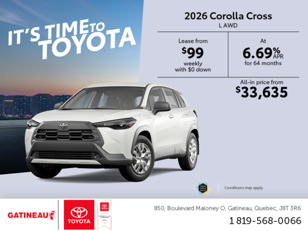 2026 Toyota Corolla Cross