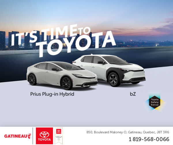 It's time to Toyota!