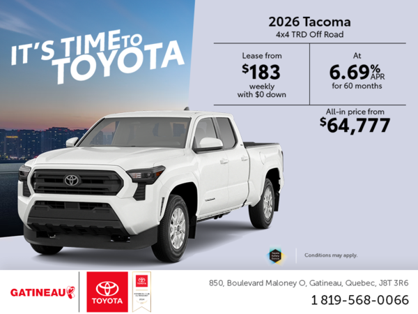 2026 Toyota Tacoma