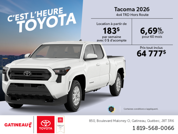 Toyota Tacoma 2026