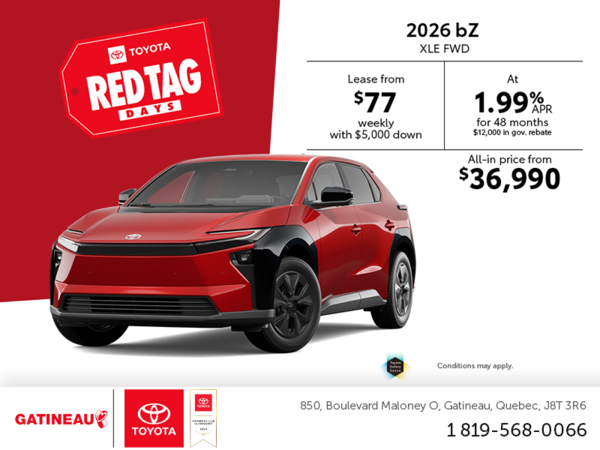 2026 Toyota bZ