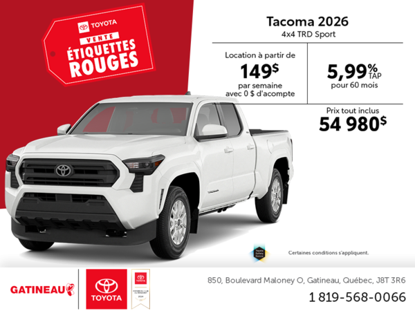 Toyota Tacoma 2026