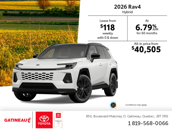 2026 Toyota RAV4 Hybrid