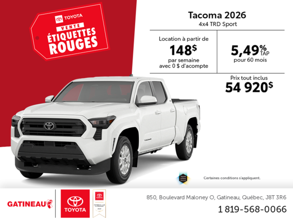 Toyota Tacoma 2026