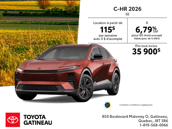 Toyota C-HR 2026