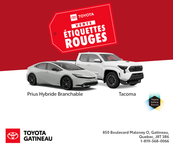 Vente Étiquettes Rouges