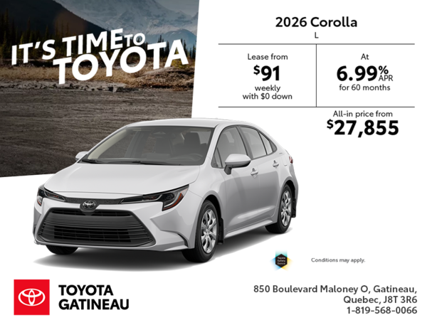 2026 Toyota Corolla