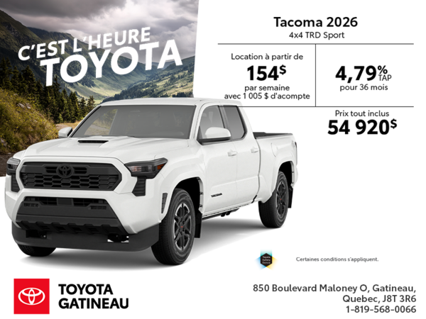 Toyota Tacoma 2026