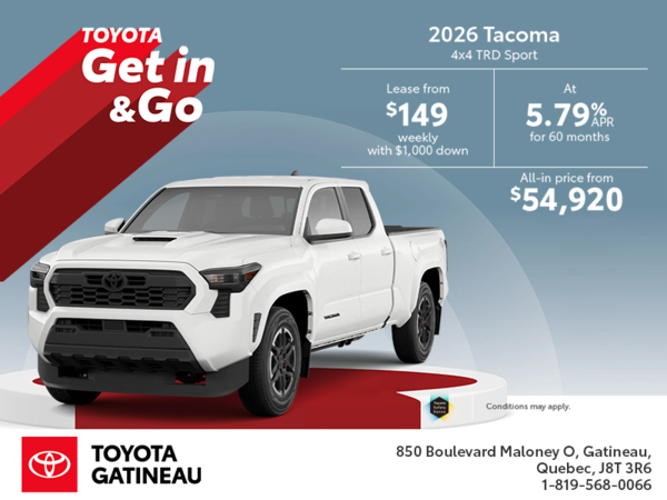 2026 Toyota Tacoma