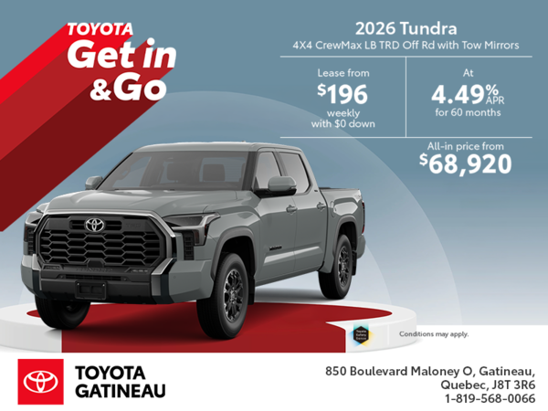2026 Toyota Tundra