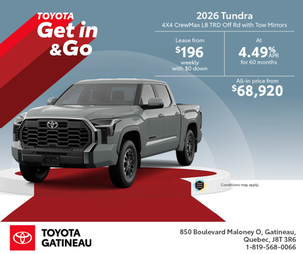 2026 Toyota Tundra