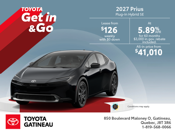 2027 Toyota Prius Plug-In Hybrid