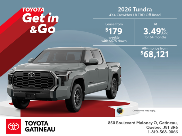 2026 Toyota Tundra