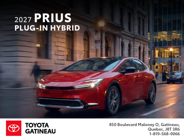 2027 Toyota Prius Plug-In Hybrid