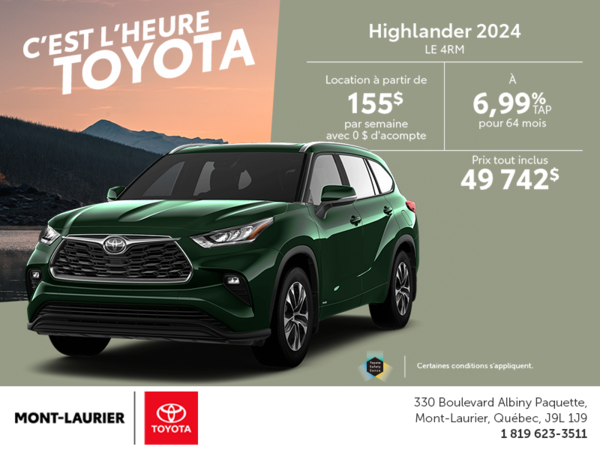 Toyota Highlander 2024