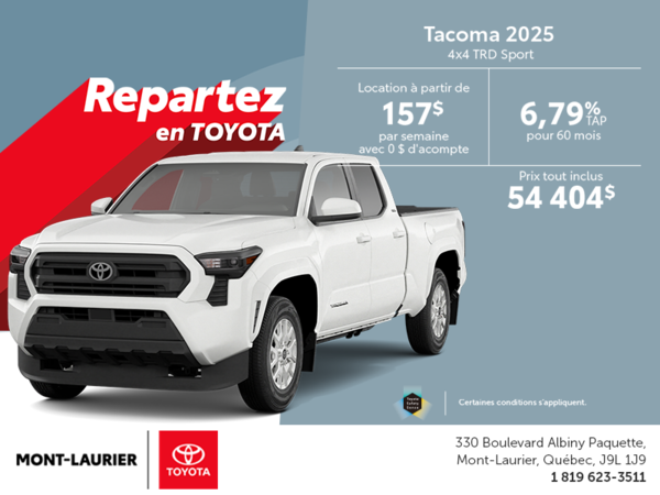 Toyota Tacoma 2025