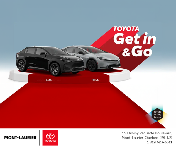 Get in and go!