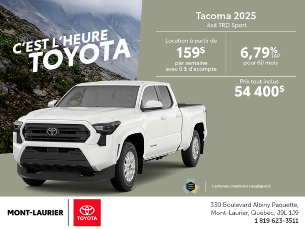 Toyota Tacoma 2025