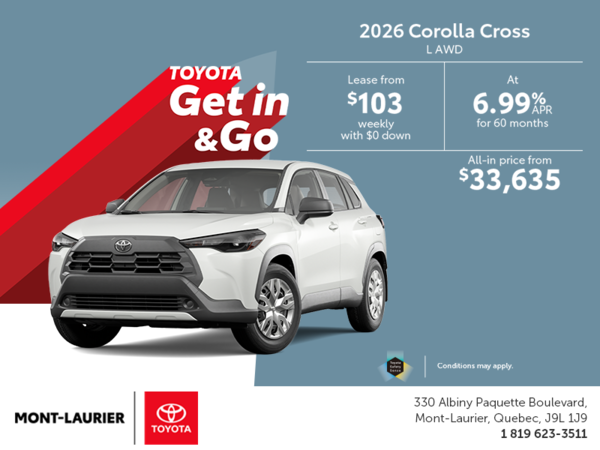 2026 Toyota Corolla Cross