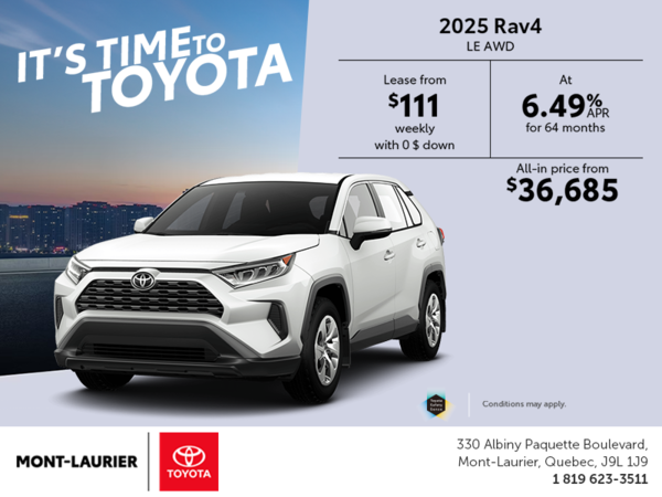 2025 Toyota RAV4