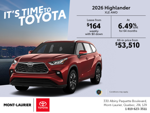2026 Toyota Highlander