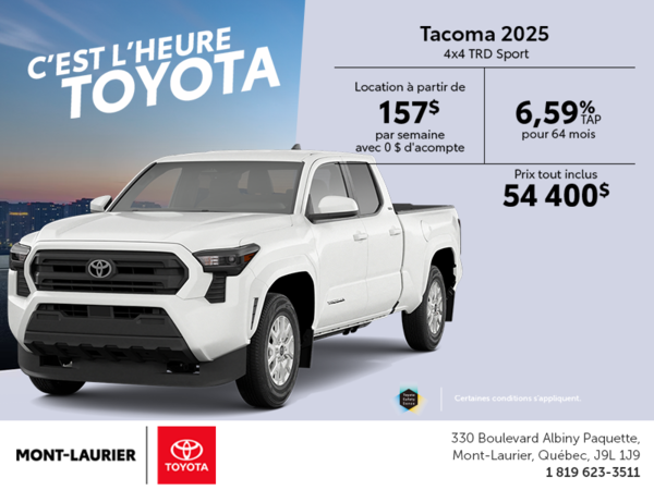 Toyota Tacoma 2025