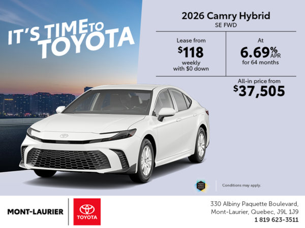 2026 Toyota Camry Hybrid