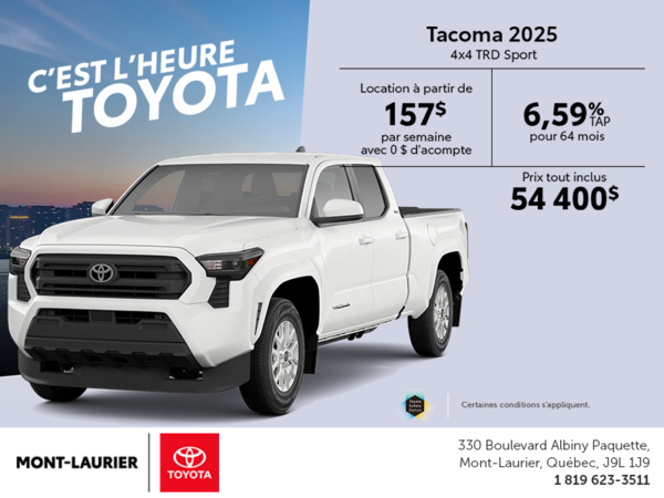 Toyota Tacoma 2025