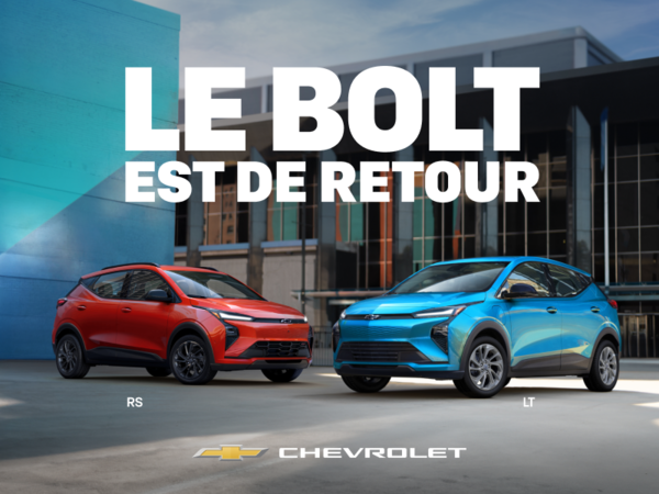 Procurez-vous le Chevrolet Bolt 2027