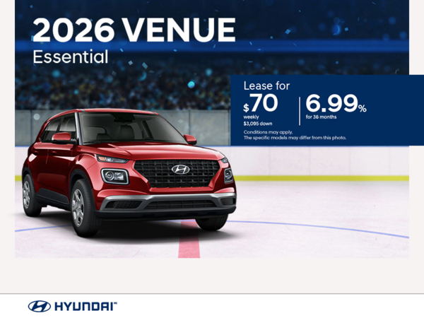 Get the 2026 Hyundai Venue