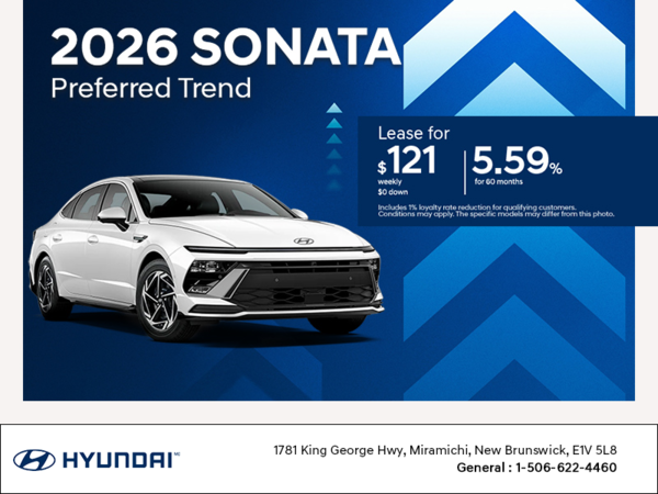 Get the 2026 Hyundai Sonata