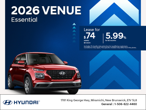 Get the 2026 Hyundai Venue