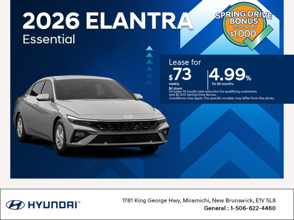 Get the 2026 Hyundai Elantra