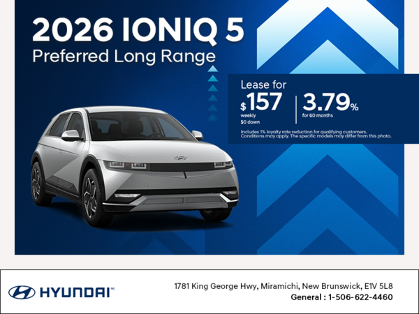 Get the 2026 Hyundai IONIQ 5