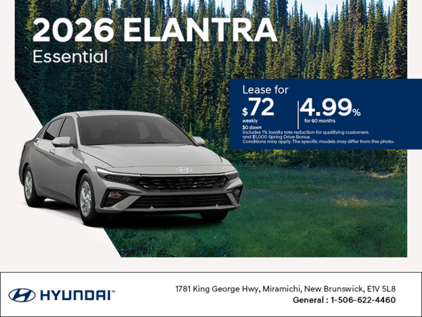 Get the 2026 Hyundai Elantra