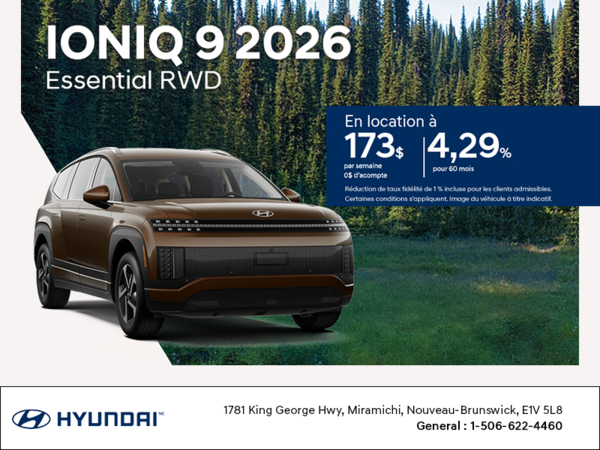 Procurez-vous le Hyundai Ioniq 9 2026