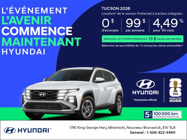 Événement du mois de Hyundai