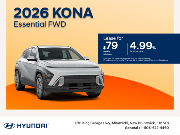 2026 Hyundai Kona